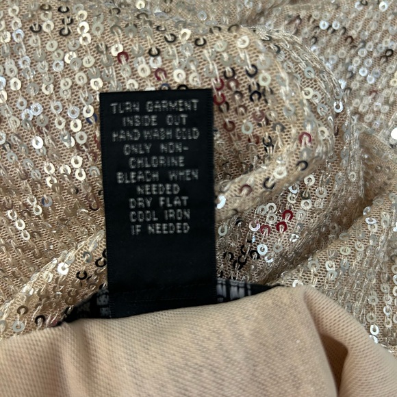 Design 365 Back Tie Sequin Mini Dress - Picture 8 of 8